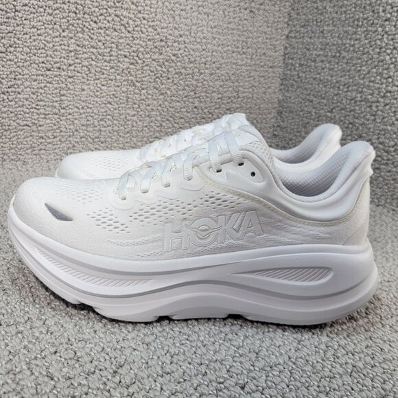 Hoka One One Bondi 9 Men’s US Size 8D White Running Shoes 1162011 WWH main image 10